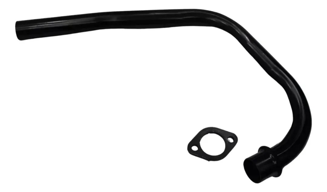 Curva y empaque de tubo de escape para moto 125 150