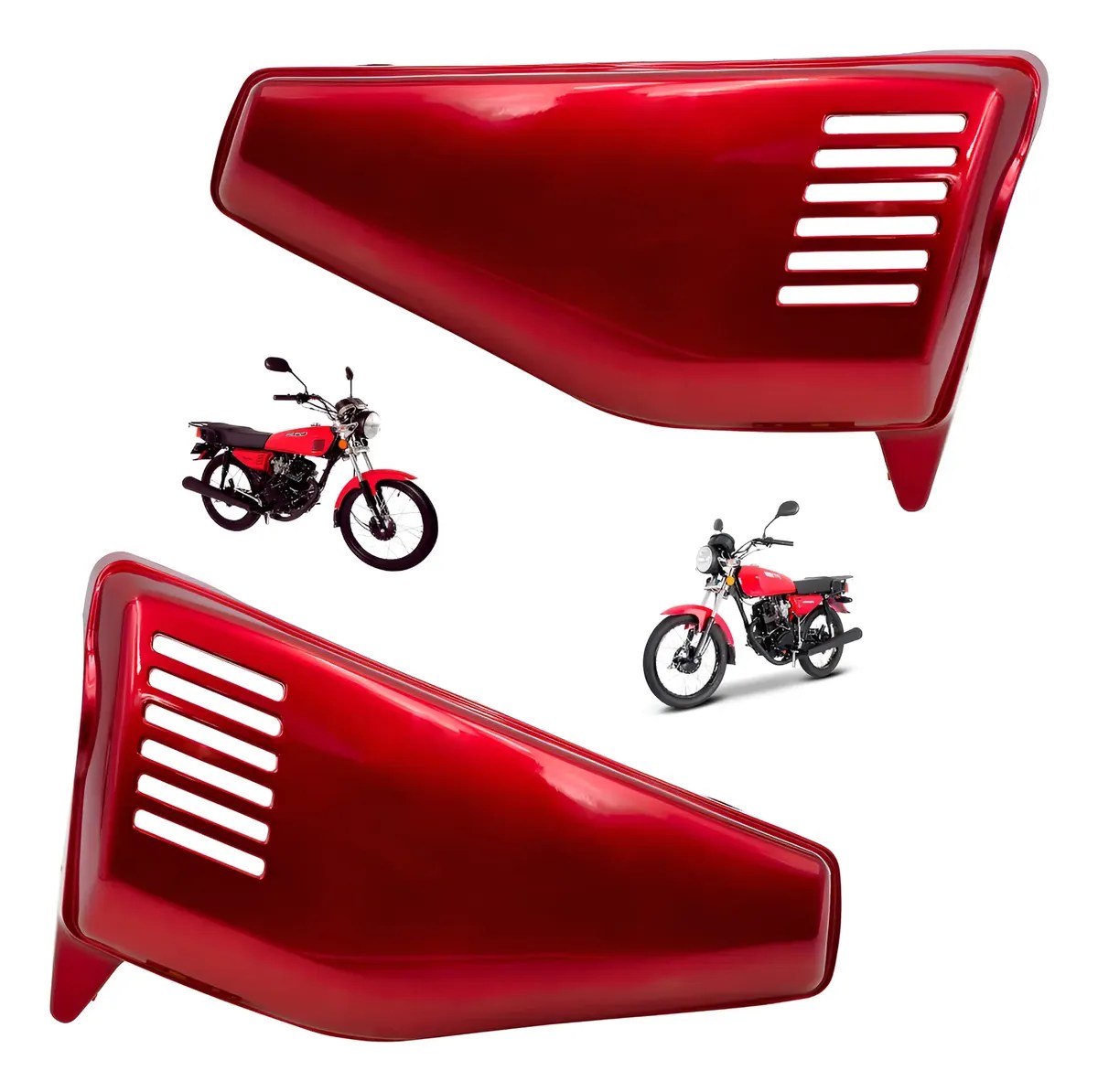 Cubiertas laterales para Italika FT125 y DT150